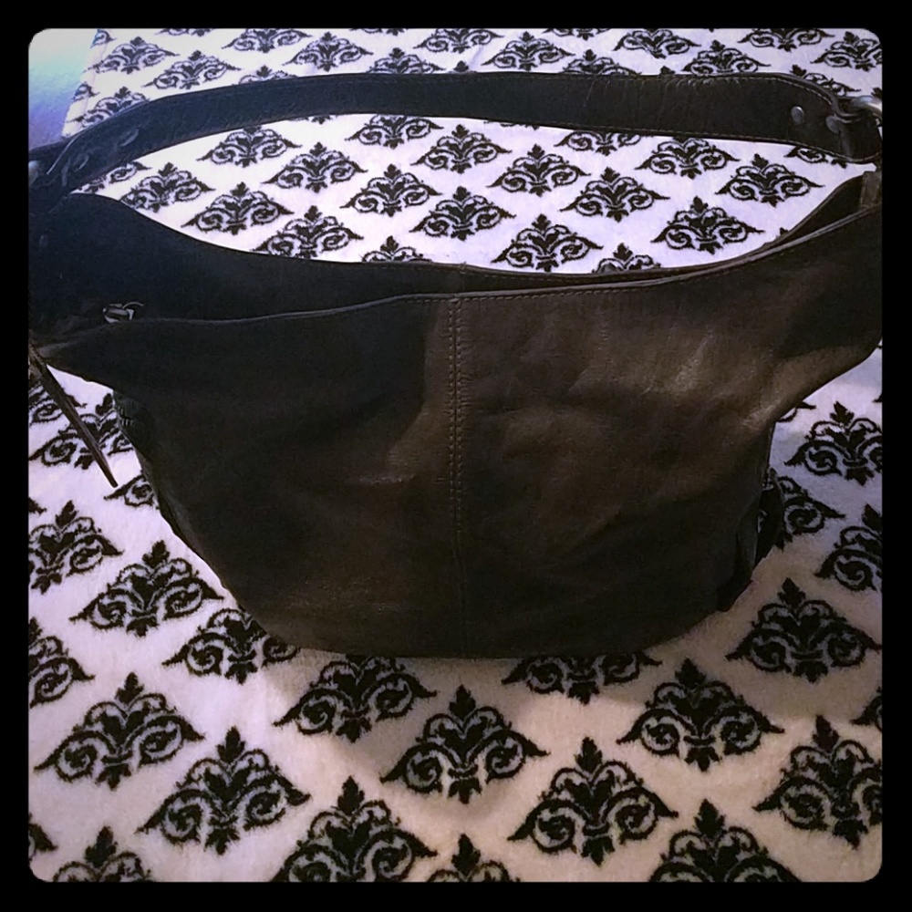 Nino Bossi Leather Shoulder Bag